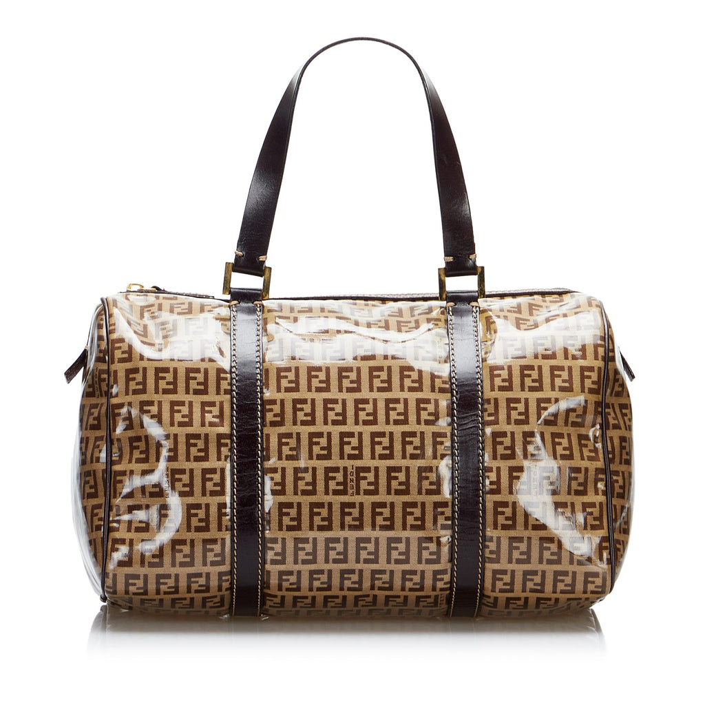 Fendi Crystal Zucchino Boston Bag (SHG-MmeMkw)