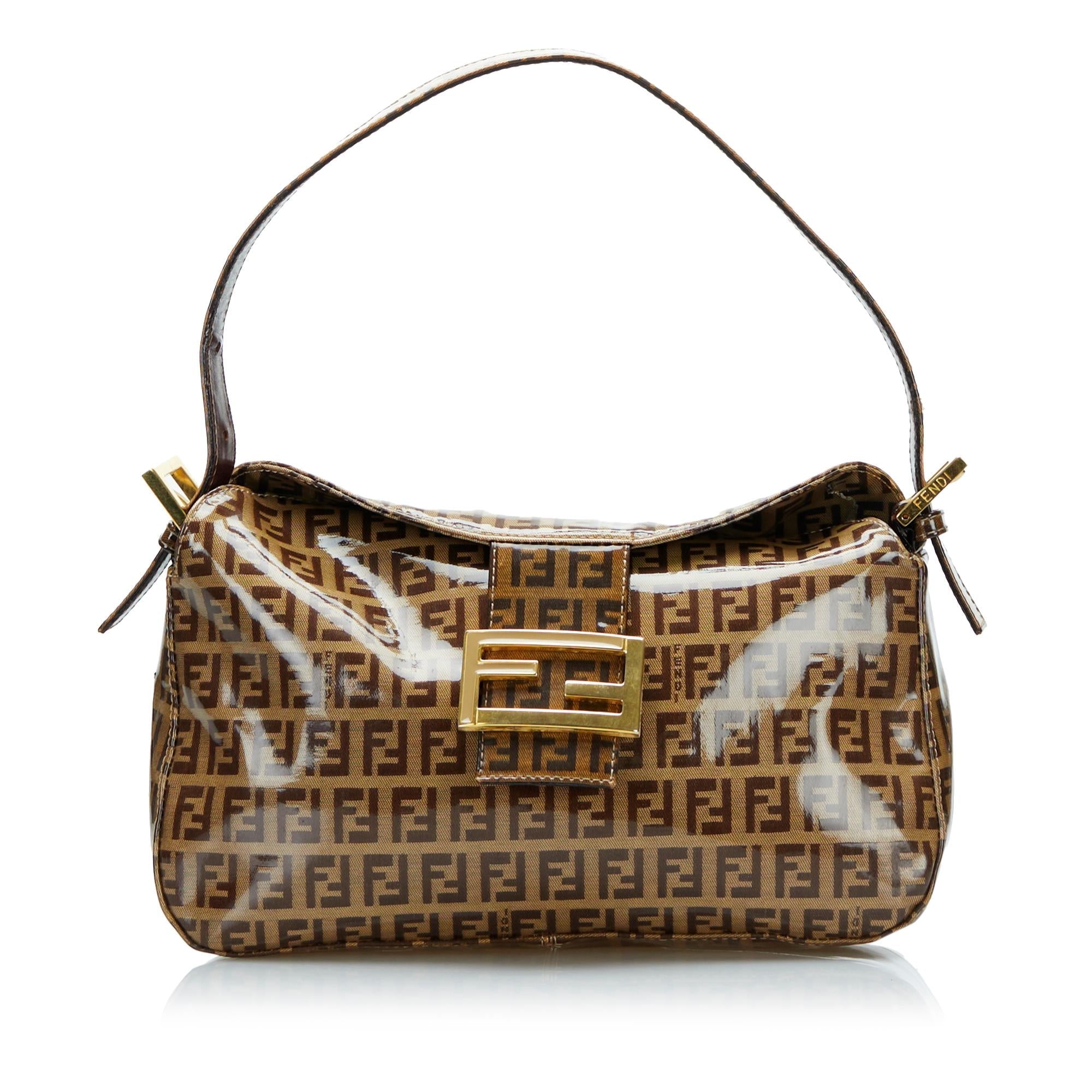 Fendi Crystal Zucchino Double Flap (SHG-lFxEd7)