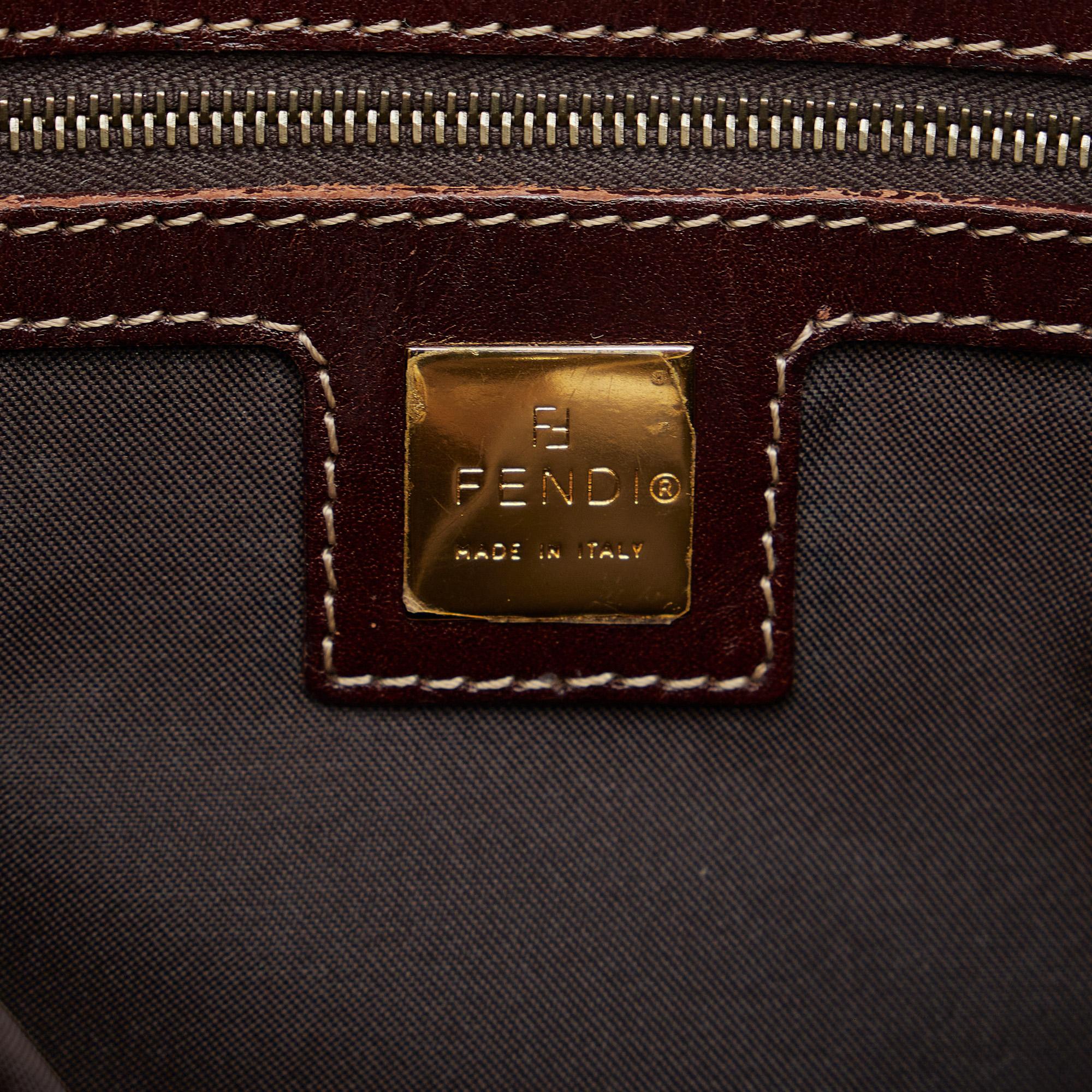 Fendi Crystal Zucchino Double Flap (SHG-1Vzlv1)