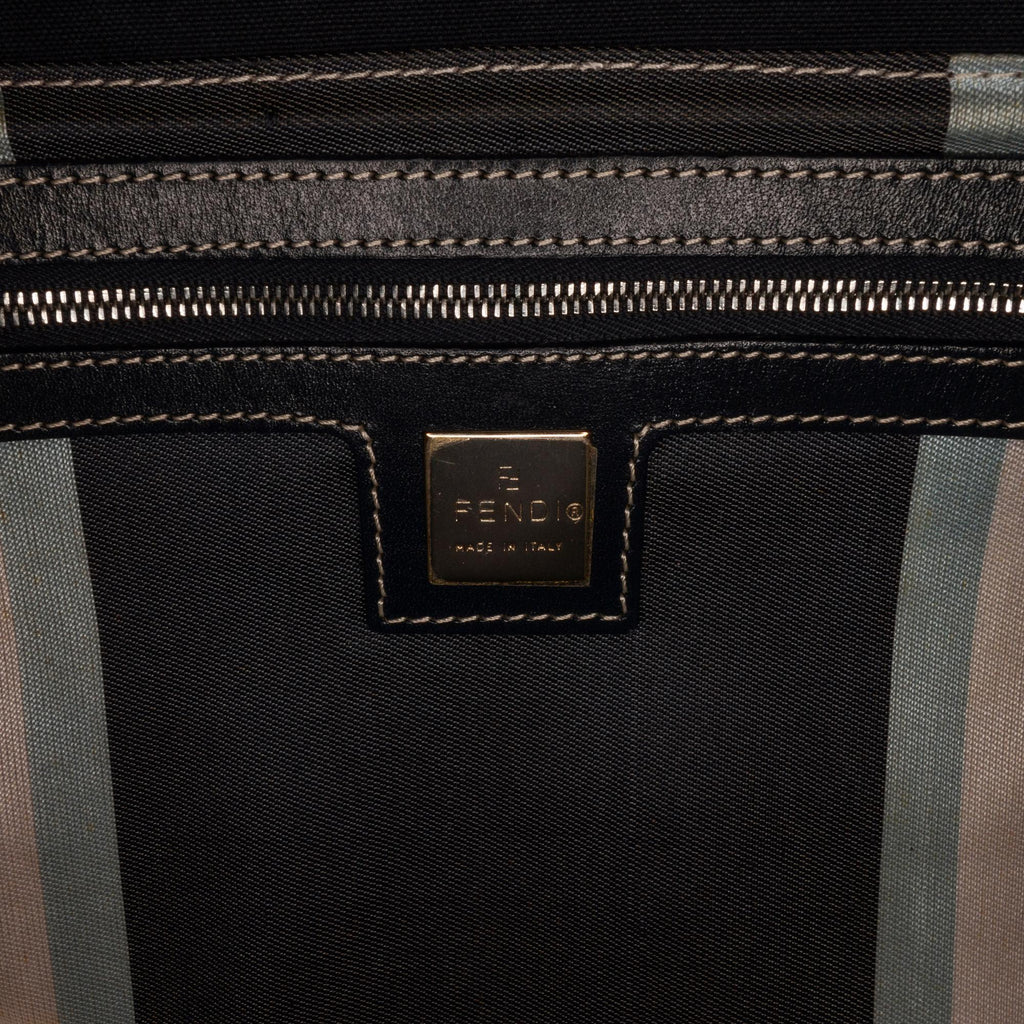 Fendi Denim Double Flap Baguette (SHG-j7tZH1)