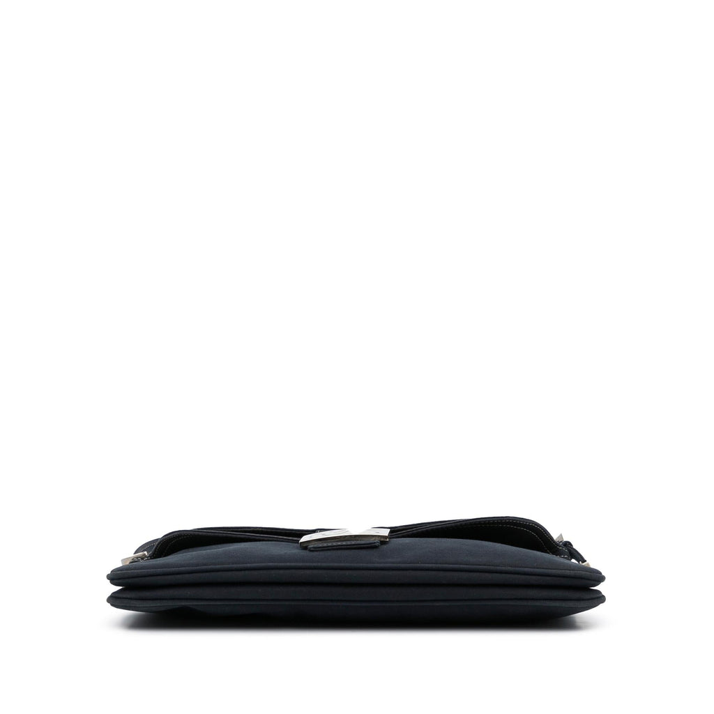 Fendi Denim Double Flap Baguette (SHG-j7tZH1)