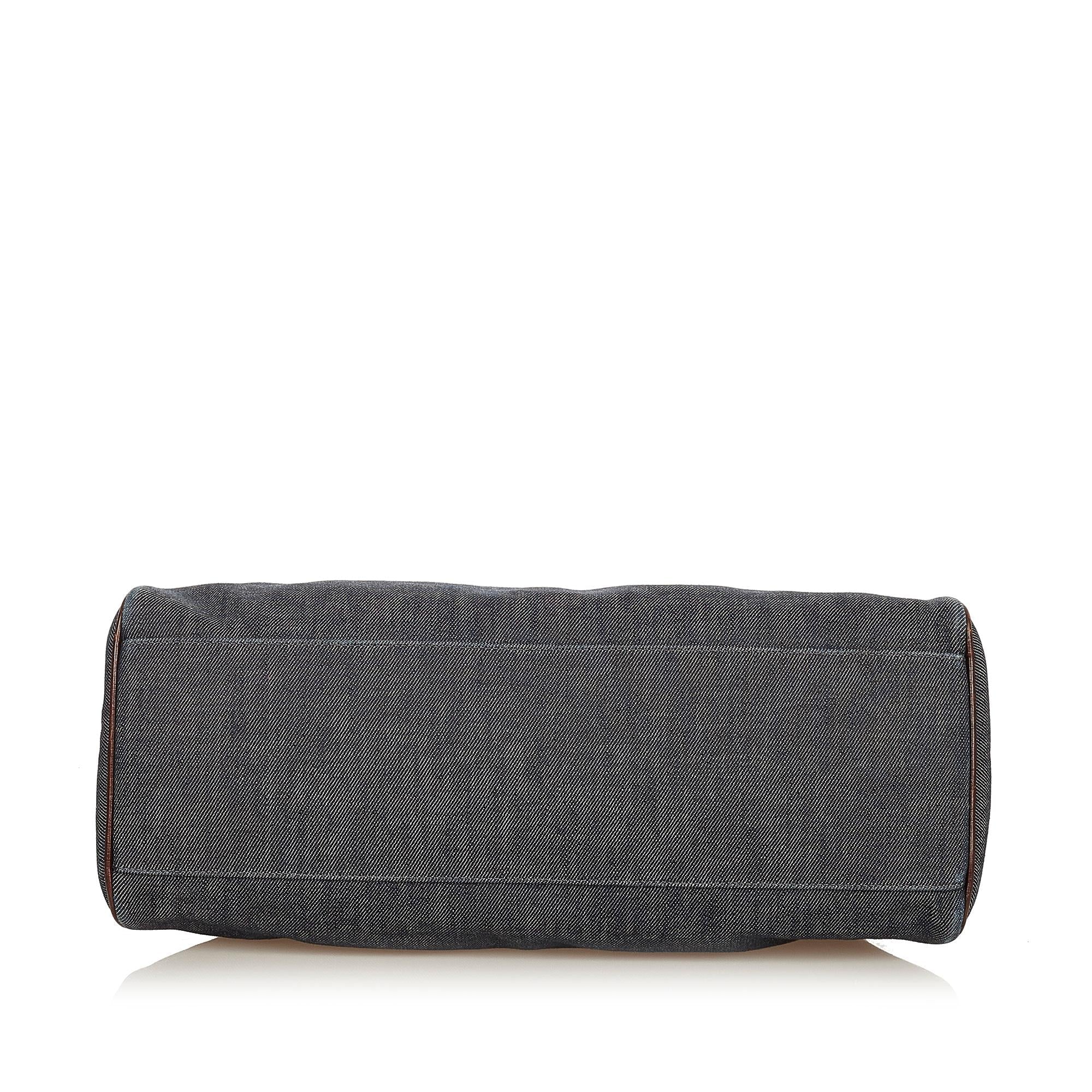 Fendi Etniko Denim Shoulder Bag (SHG-26424)
