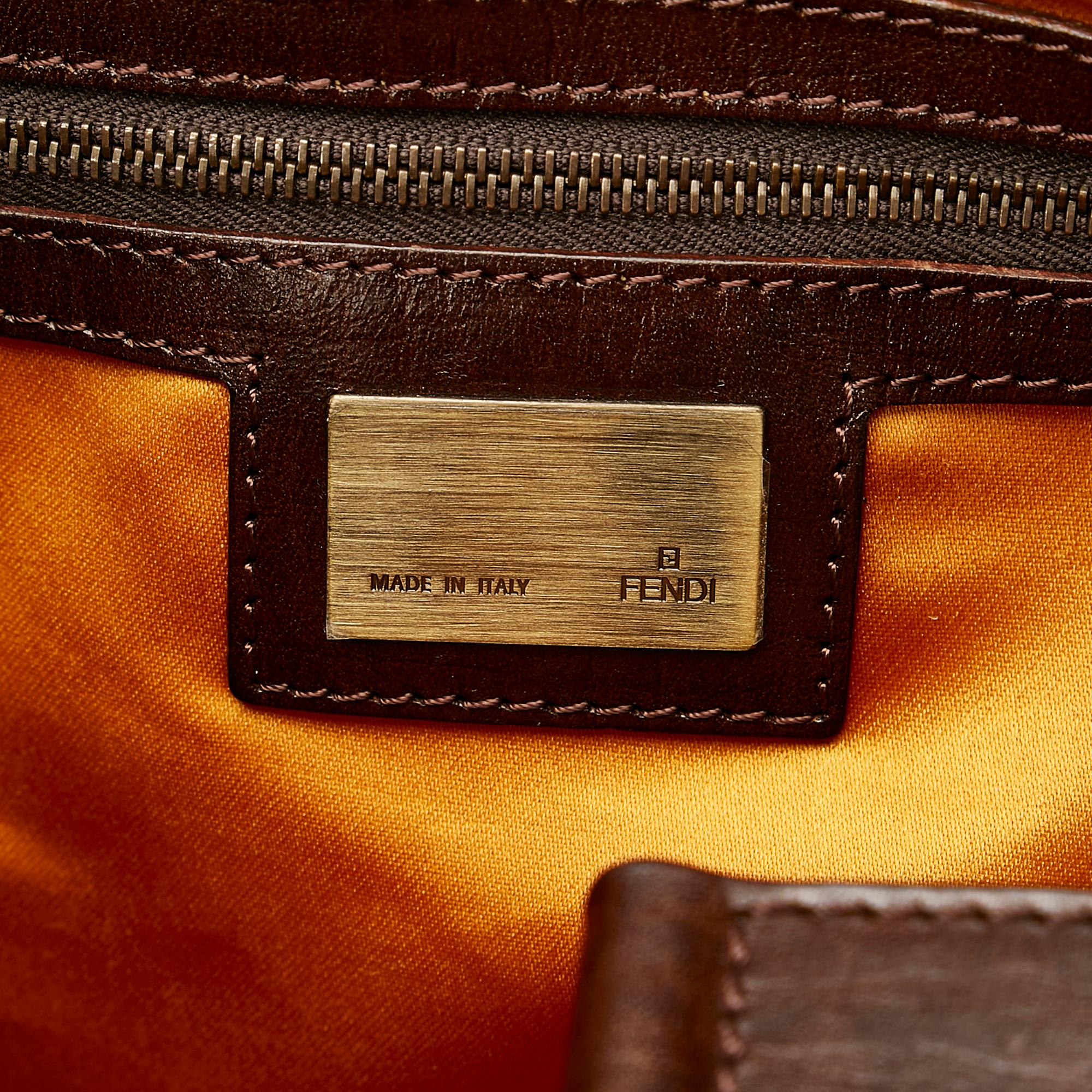 Fendi Etniko Denim Shoulder Bag (SHG-26424)