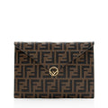 Fendi FF Embossed 1974 Envelope Pouch (SHF-20977)