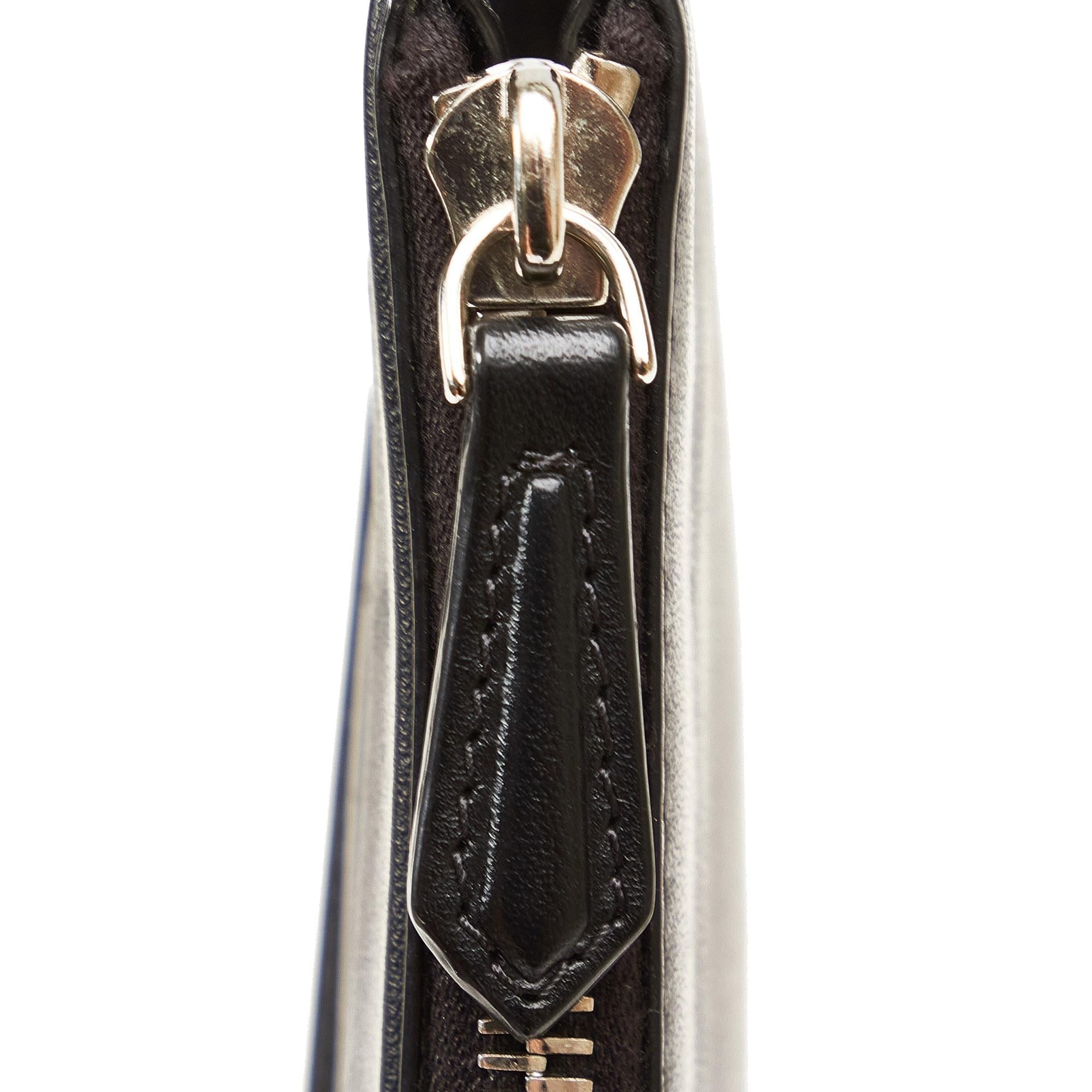Fendi FF Leather Zip Clutch (SHG-Pnk2mm)
