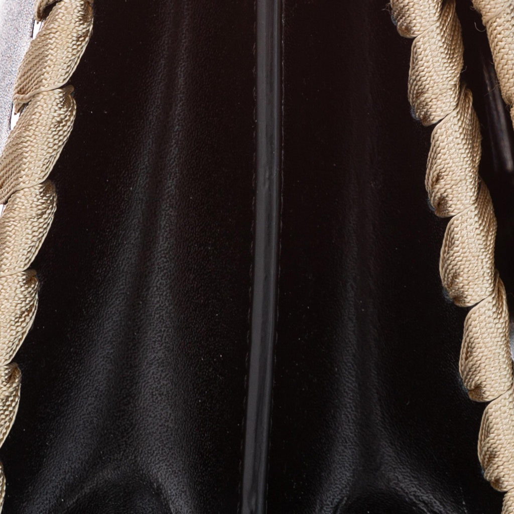 Fendi Kan I Lace Up Leather Crossbody Bag (SHG-27940)