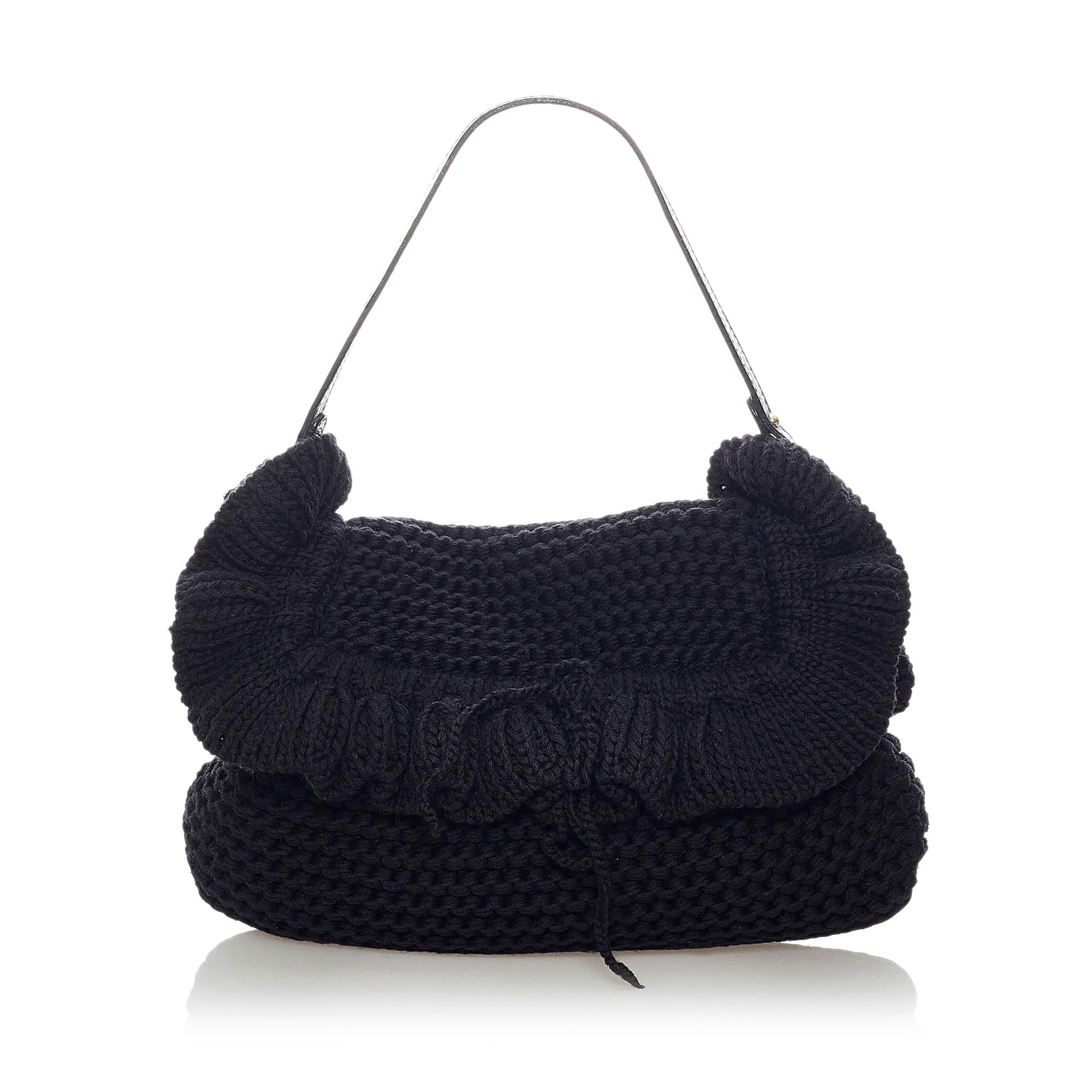 Fendi Knitted Chef Baguette (SHG-31726)