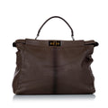 Fendi Large Peekaboo Leather Satchel (SHG-28817)