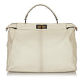 Fendi Large Peekaboo Leather Satchel (SHG-usPpvT)