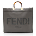 Fendi Leather Sunshine Large Shopper Tote (SHF-V85fxB)