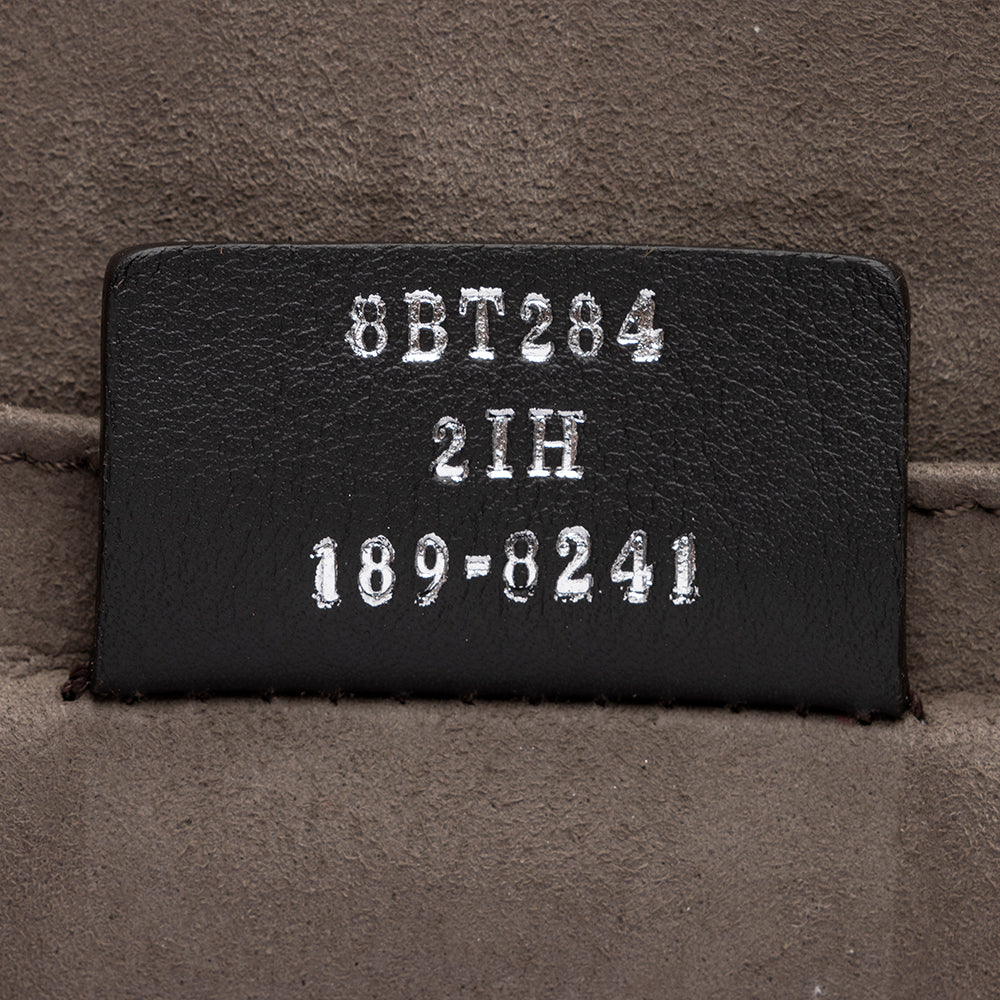 Fendi Leather Kan I Medium Shoulder Bag (SHF-18078)