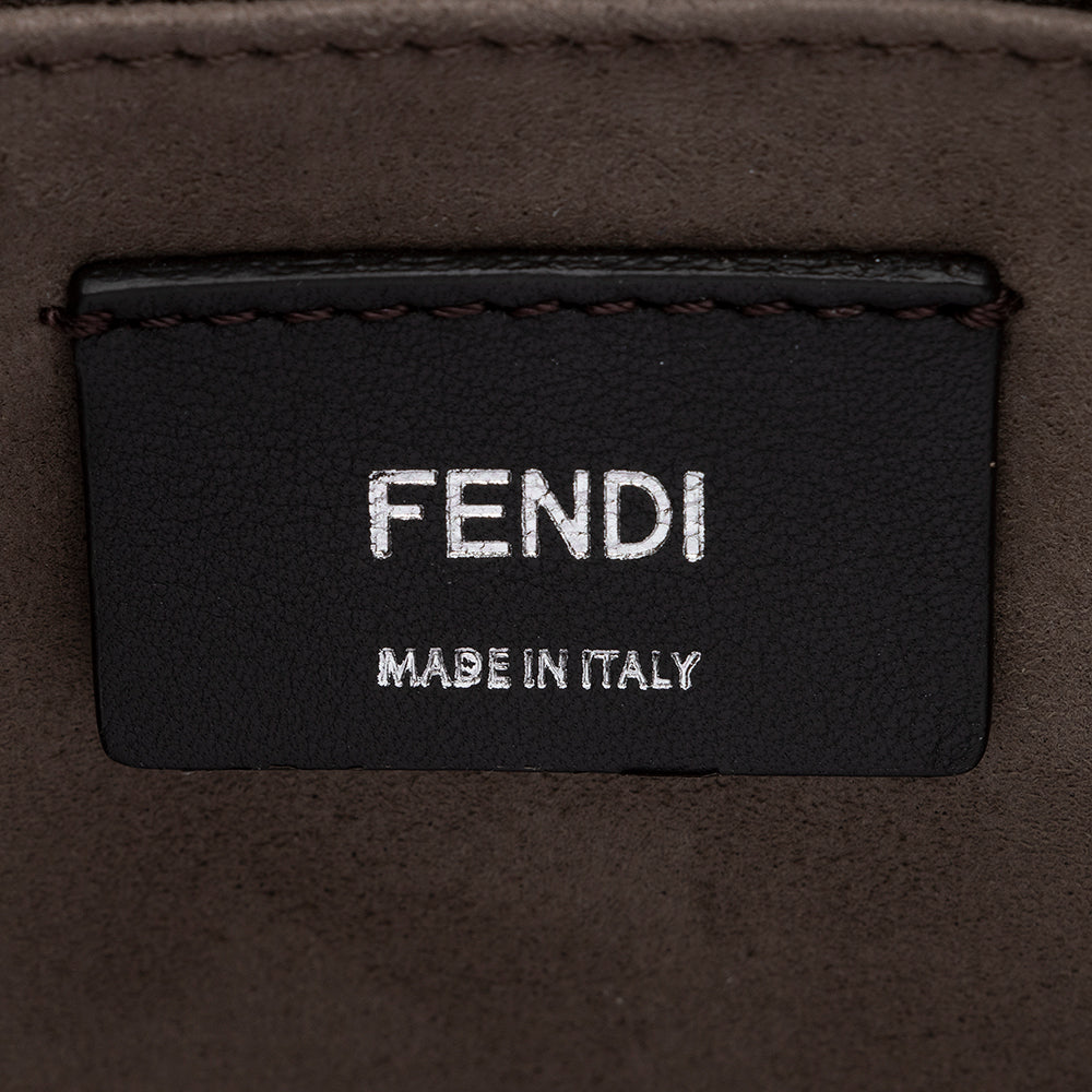 Fendi Leather Kan I Medium Shoulder Bag (SHF-18078)
