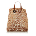 Fendi Leopard Print Canvas Tote Bag (SHG-hb56EH)