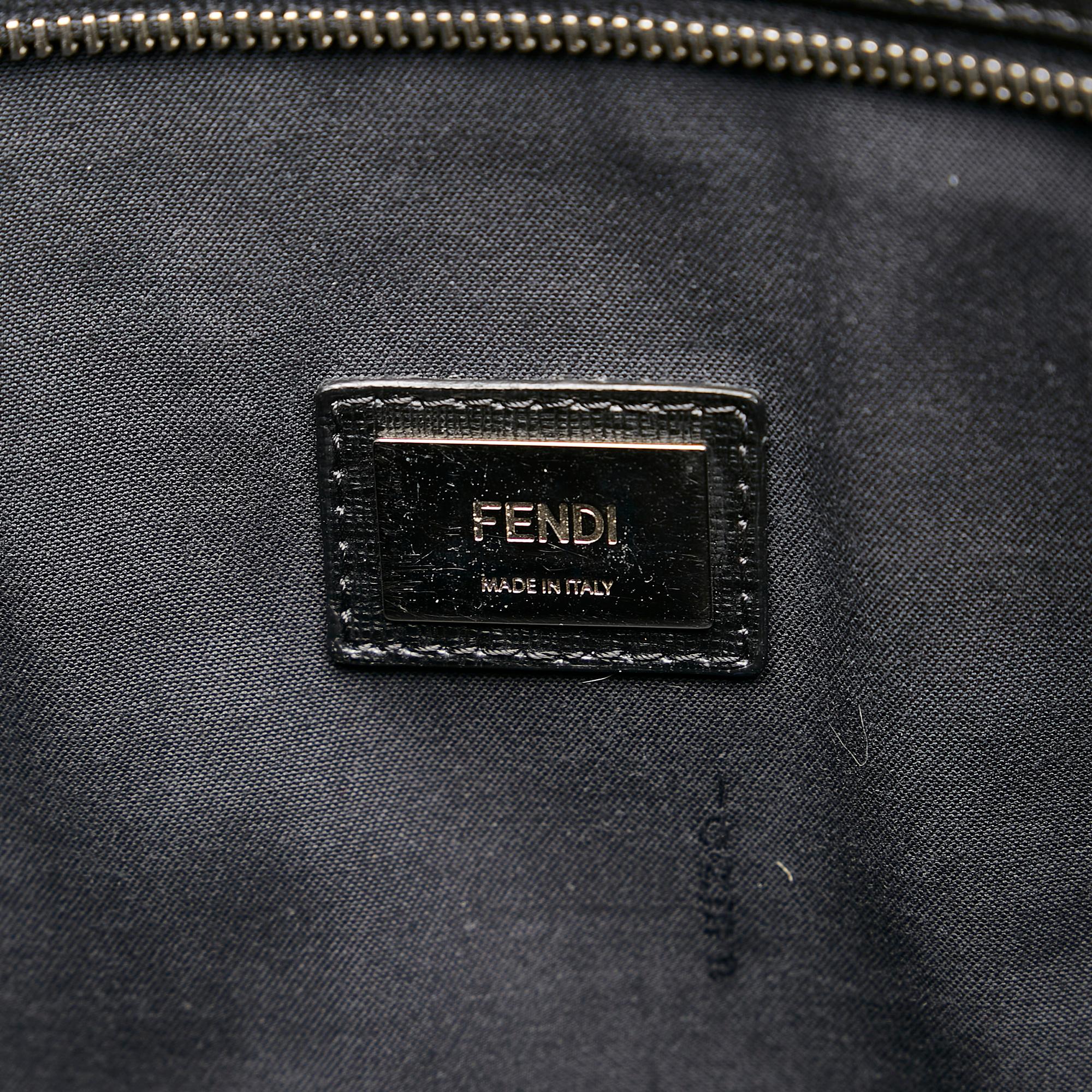 Fendi Medium Monster Roll Leather Tote Bag (SHG-28115)