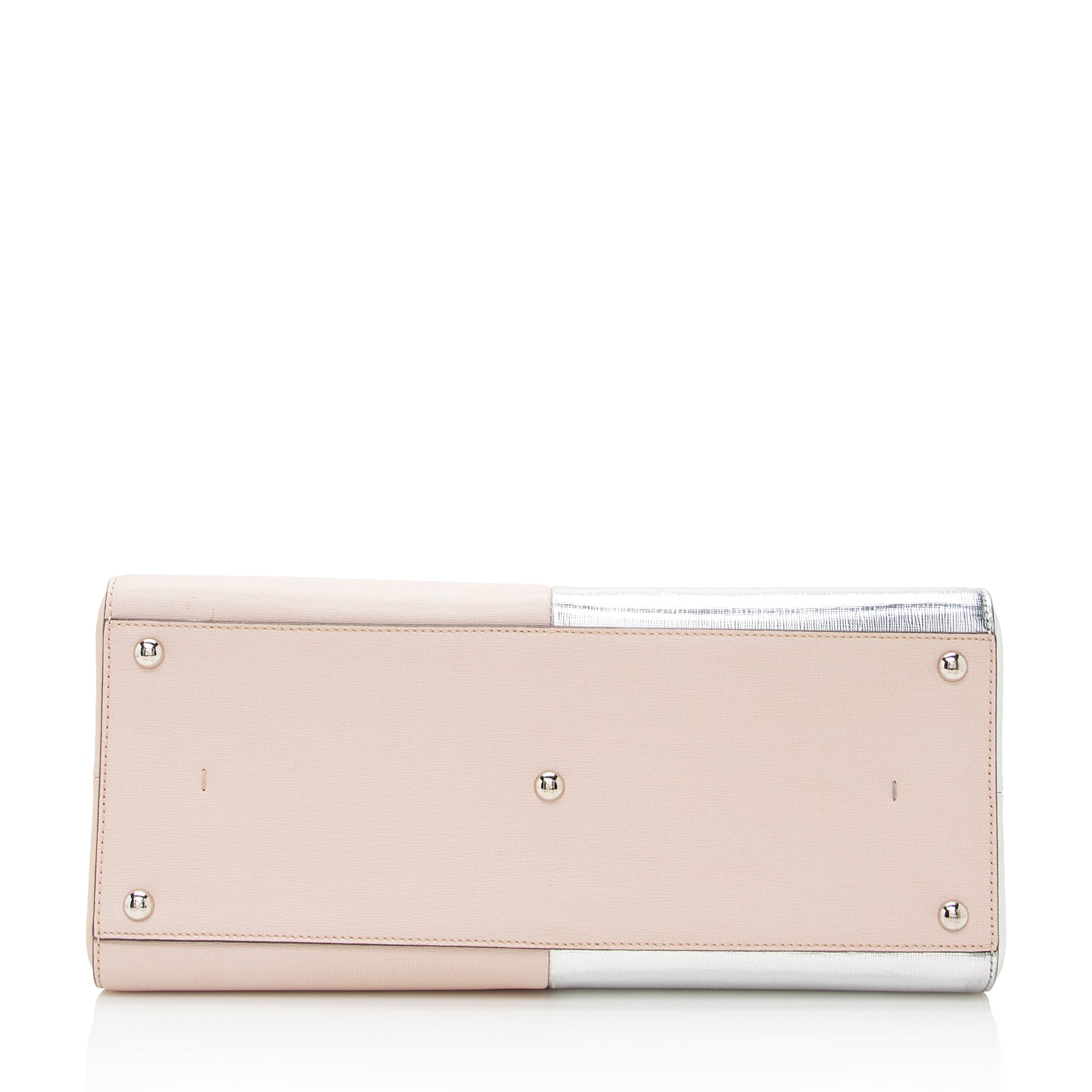 Fendi Metallic Calfskin Bi Color 3Jours Tote (SHF-22279)