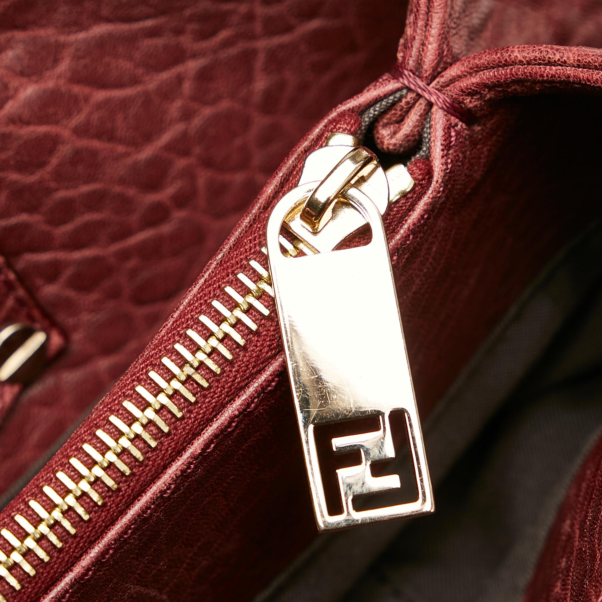 Fendi Mia Leather Shoulder Bag (SHG-29685)