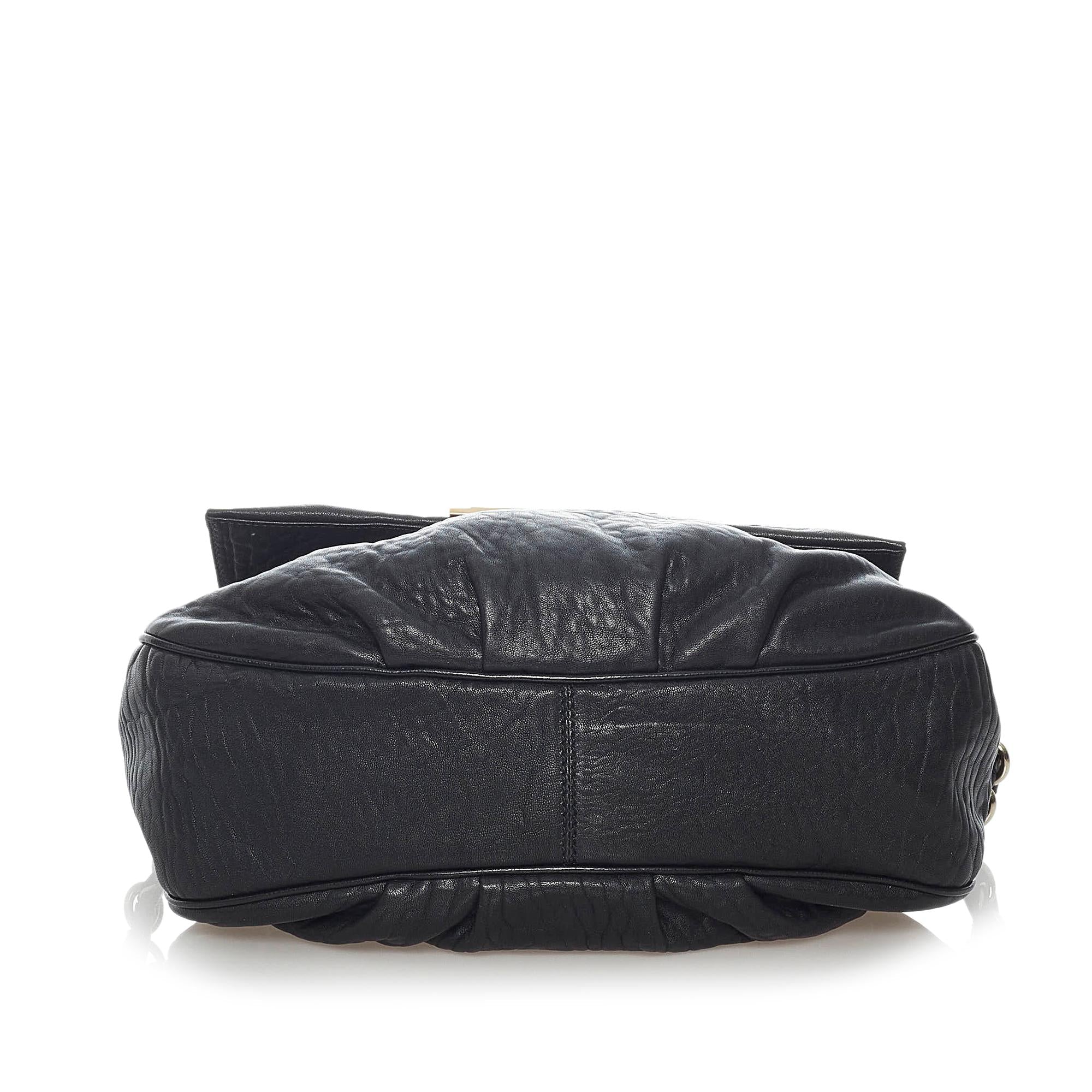 Fendi Mia Leather Shoulder Bag (SHG-30558)
