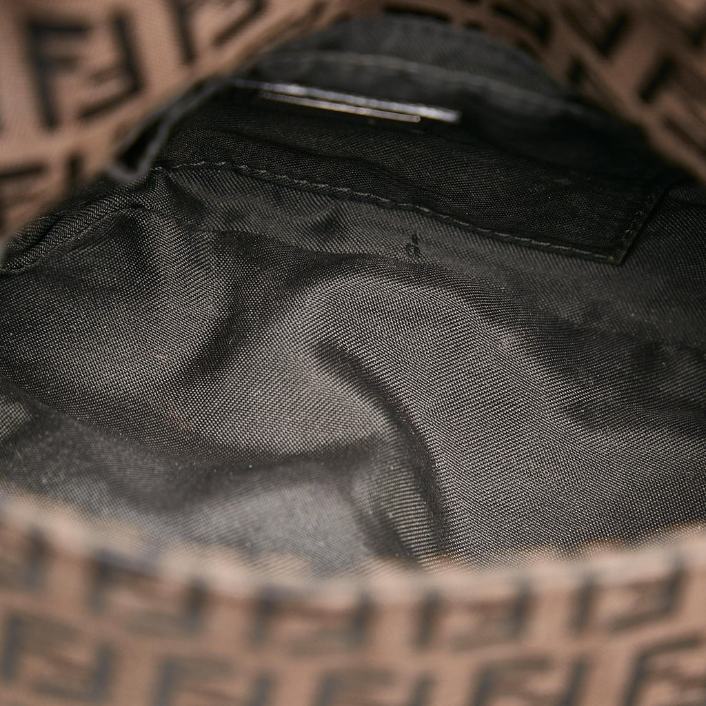 Fendi Mini Zucchino Canvas Mamma Baguette (SHG-28605)