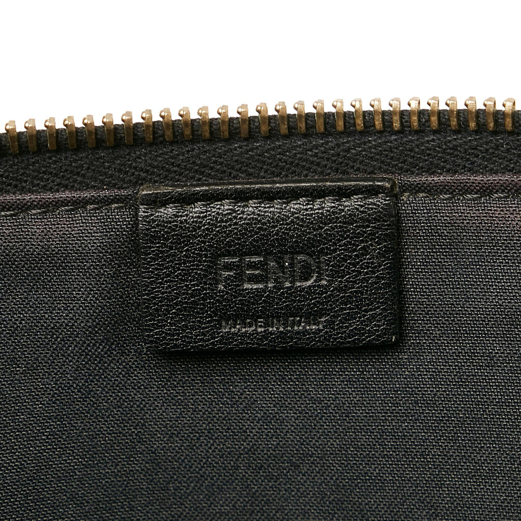 Fendi Monster Leather Clutch Bag (SHG-26144)