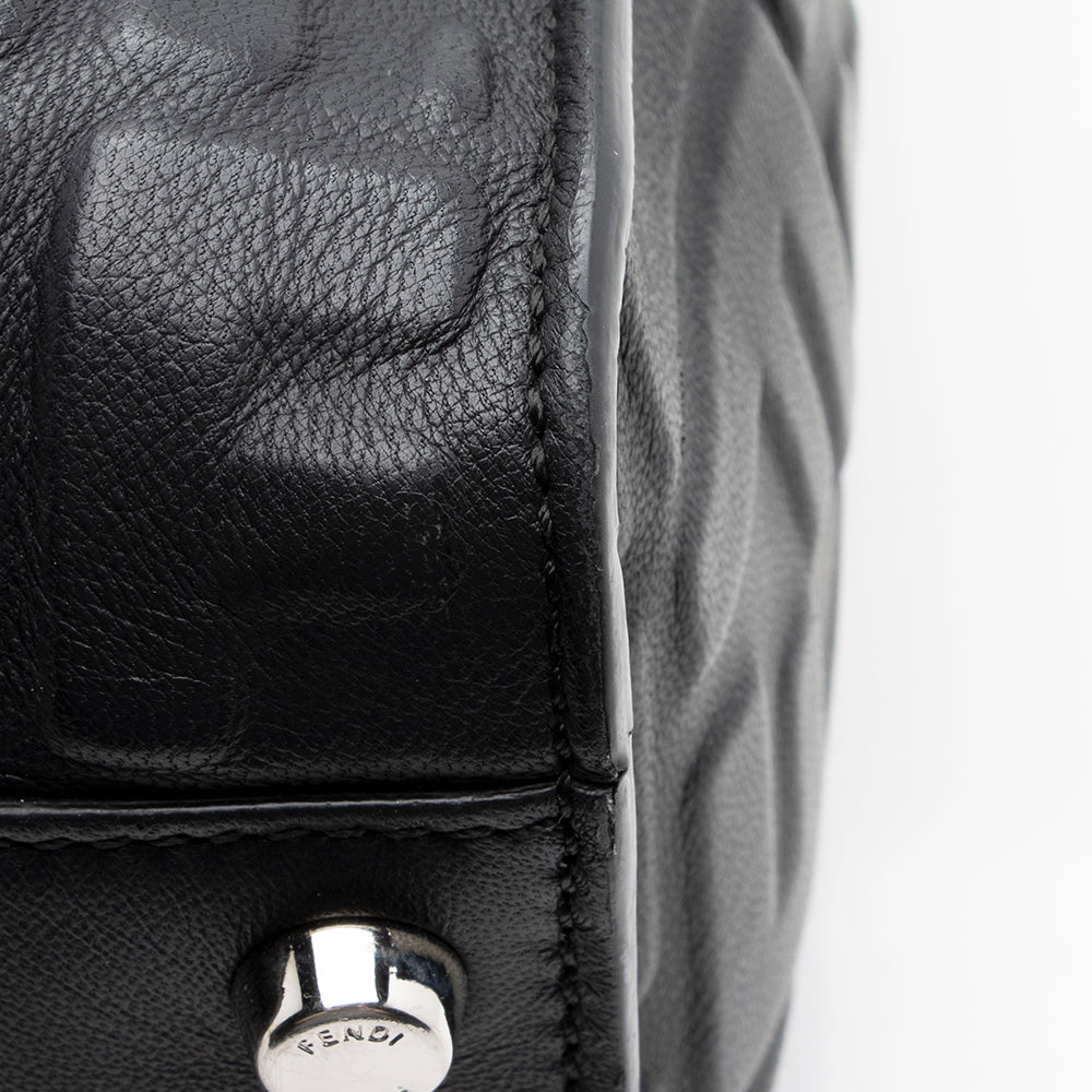 Fendi Nappa Embossed FF 1974 Peekaboo X Lite Bag (SHF-20545)