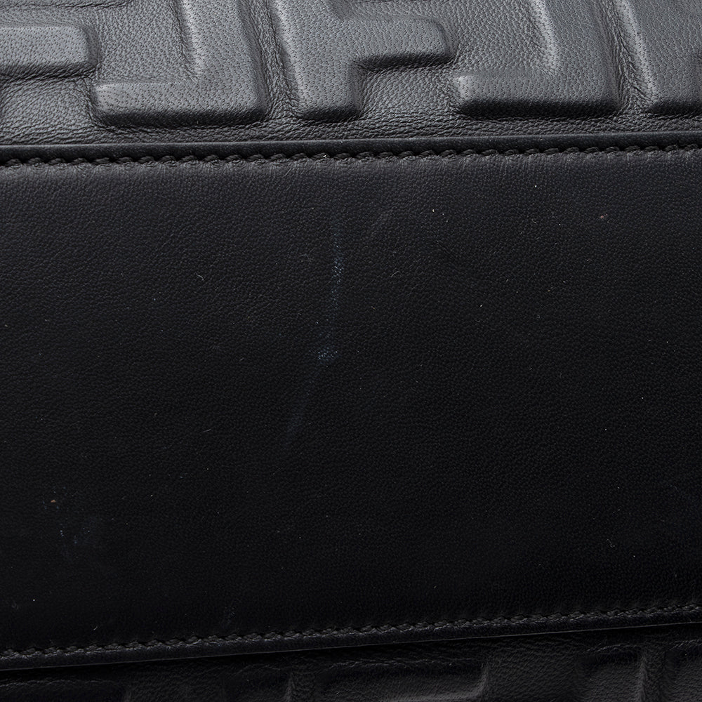 Fendi Nappa Embossed FF 1974 Peekaboo X Lite Bag (SHF-20545)