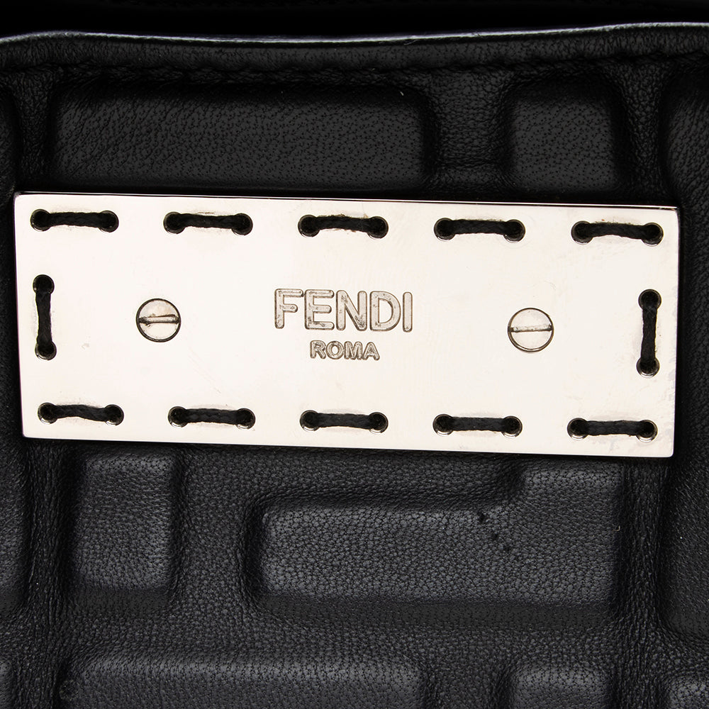 Fendi Nappa Embossed FF 1974 Peekaboo X Lite Bag (SHF-20545)