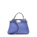 Fendi Nappa Leather Peekaboo Micro Shoulder Bag (SHF-11504)