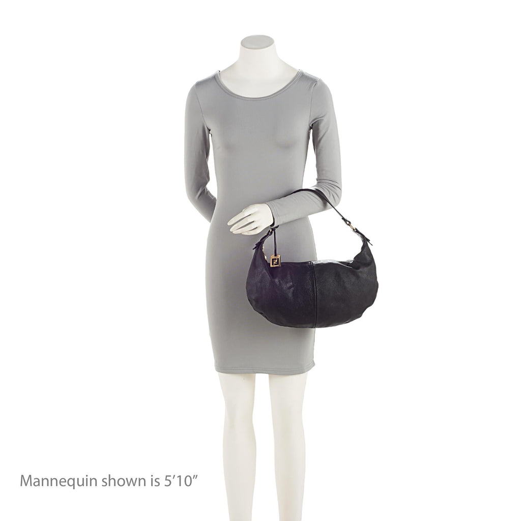 Fendi Nappa Leather Small Hobo (SHF-KysPJl)