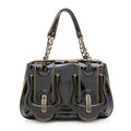 Fendi Patent Leather B Buckle Bag (SHF-19895)