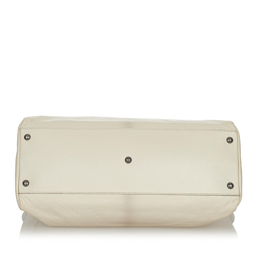 Fendi Peekaboo Leather Satchel (SHG-26729)