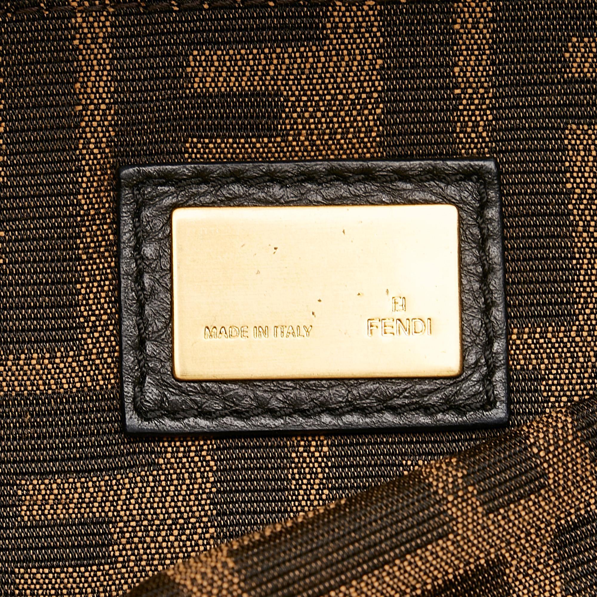 Fendi Peekaboo Leather Satchel (SHG-27570)