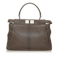 Fendi Peekaboo Leather Satchel (SHG-27570)