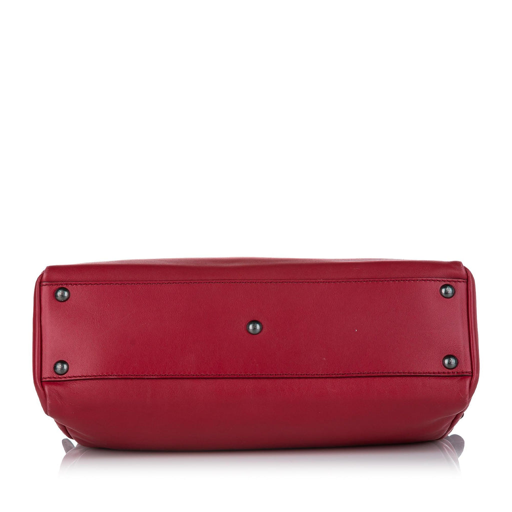 Fendi Peekaboo Leather Satchel (SHG-32461)
