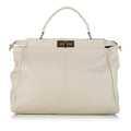 Fendi Peekaboo Leather Satchel (SHG-32466)