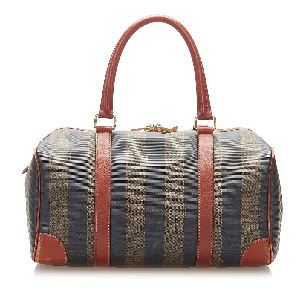 Fendi Pequin Boston Bag (SHG-22405)