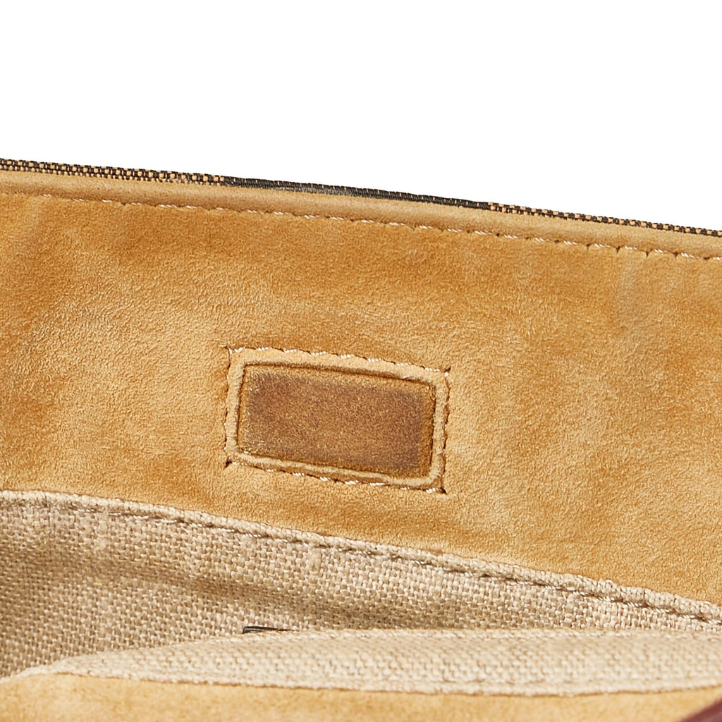 Fendi Pequin Shoulder Bag (SHG-WAt9Ws)