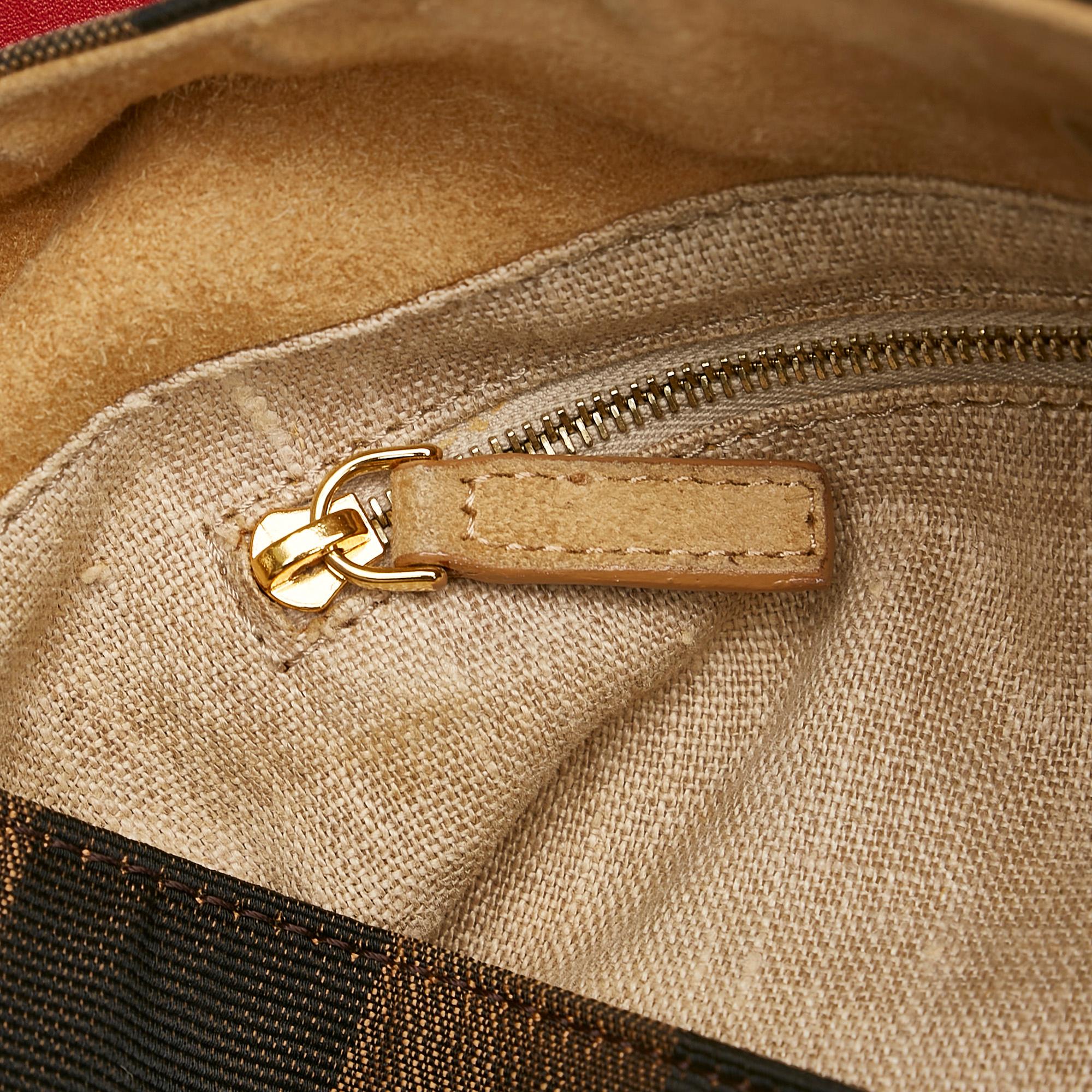 Fendi Pequin Shoulder Bag (SHG-WAt9Ws)