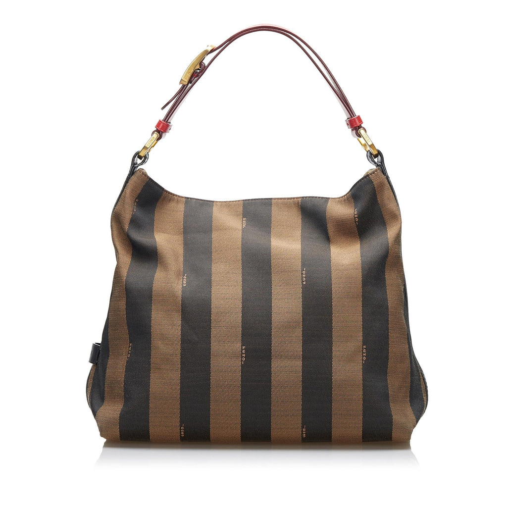 Fendi Pequin Shoulder Bag (SHG-WAt9Ws)