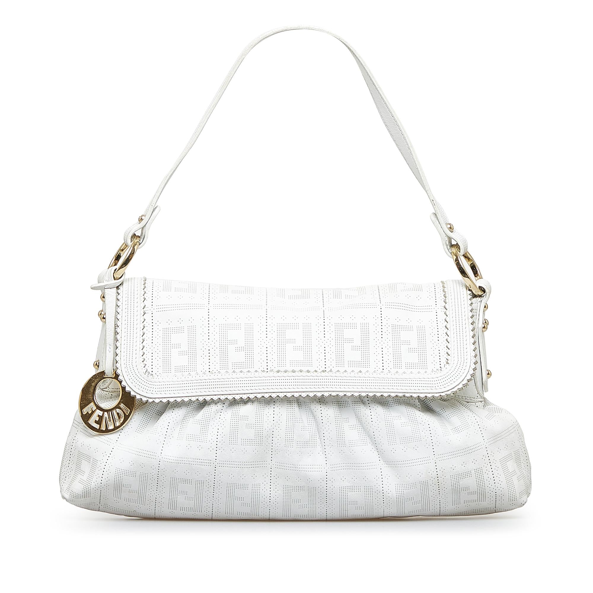 Fendi Perforated Chef Hobo (SHG-wMf4Yt)