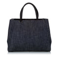 Fendi Petit 2Jours Denim Satchel (SHG-29466)