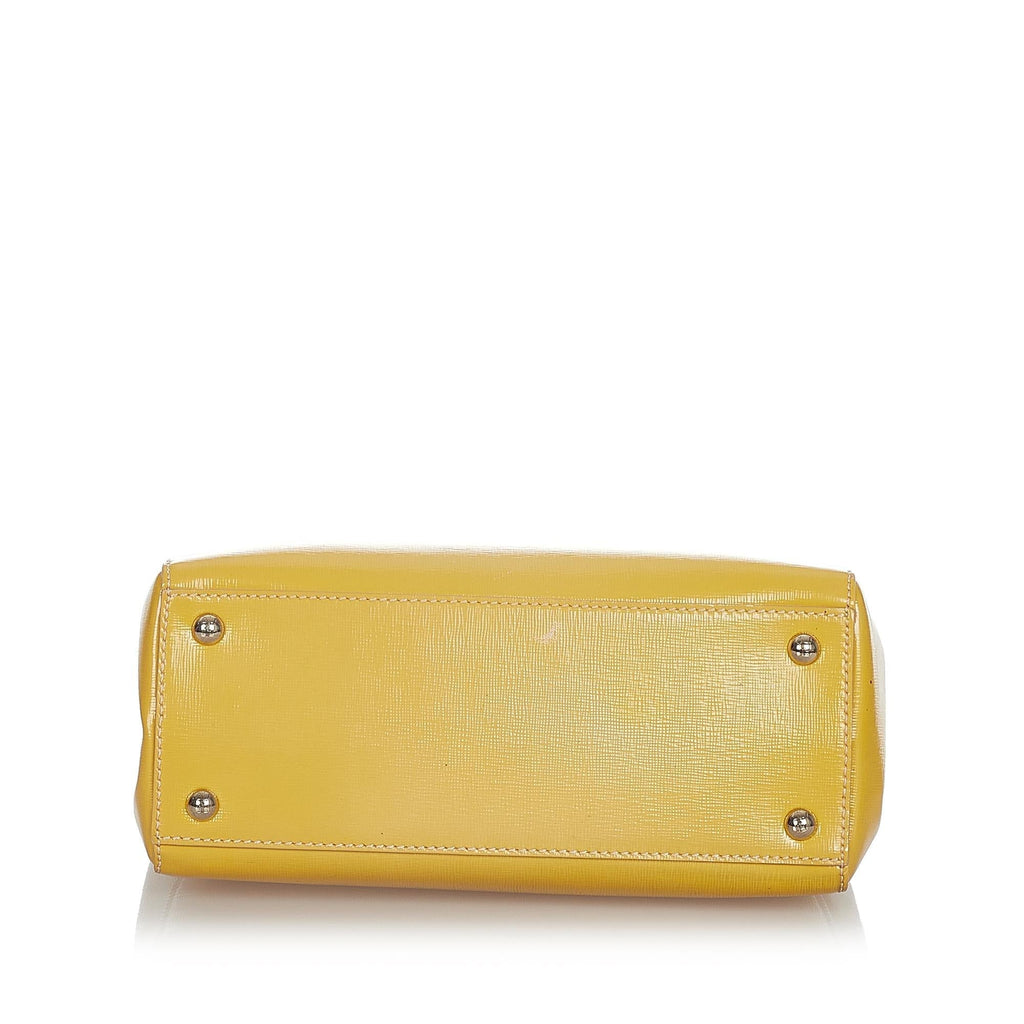 Fendi Petit 2Jours Leather Handbag (SHG-31978)
