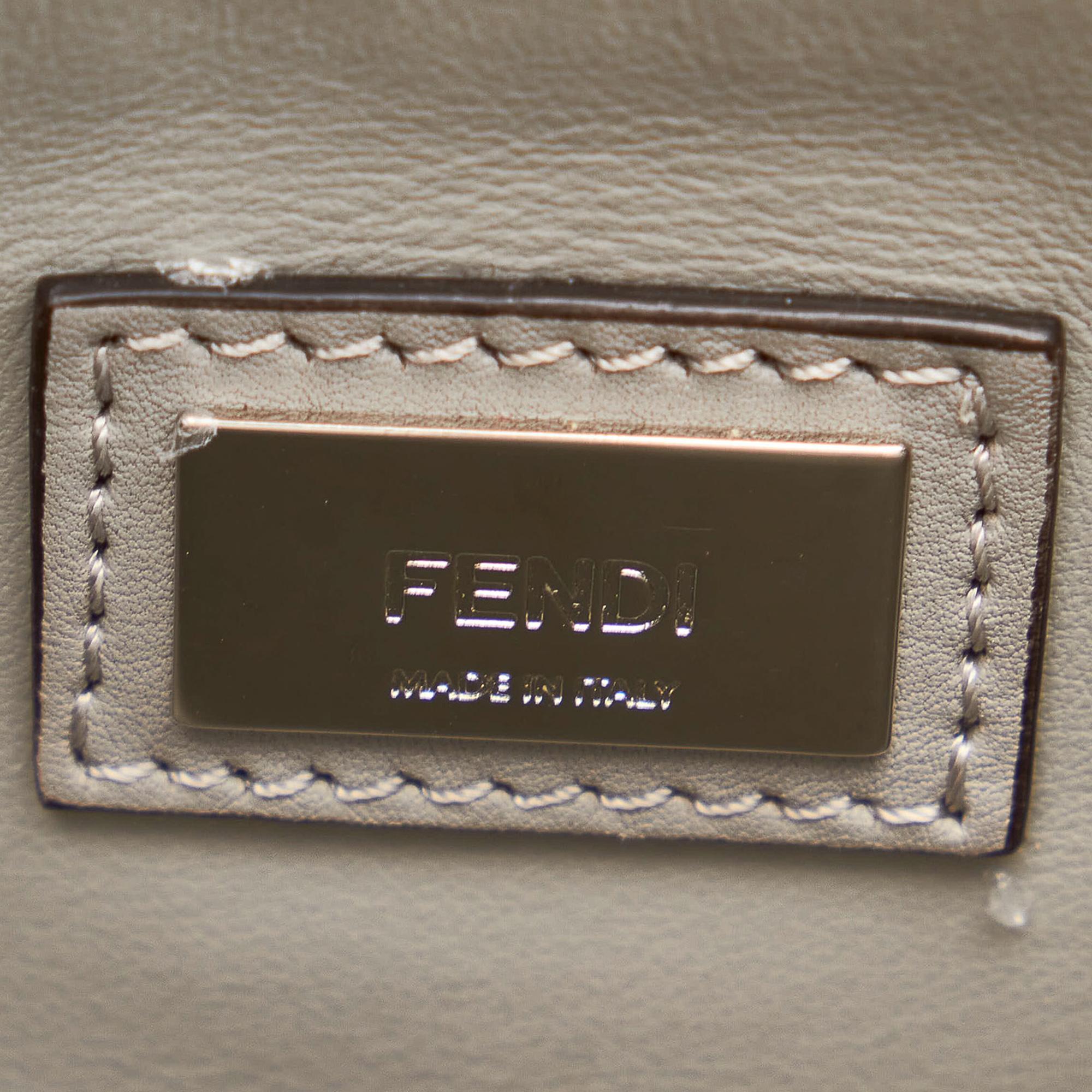 Fendi Petit 2Jours Leather Satchel (SHG-29381)