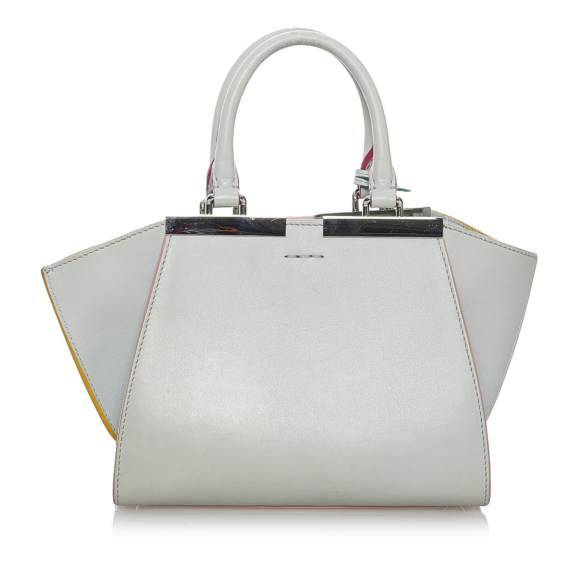 Fendi Petite 3Jours Leather Handbag (SHG-37577)