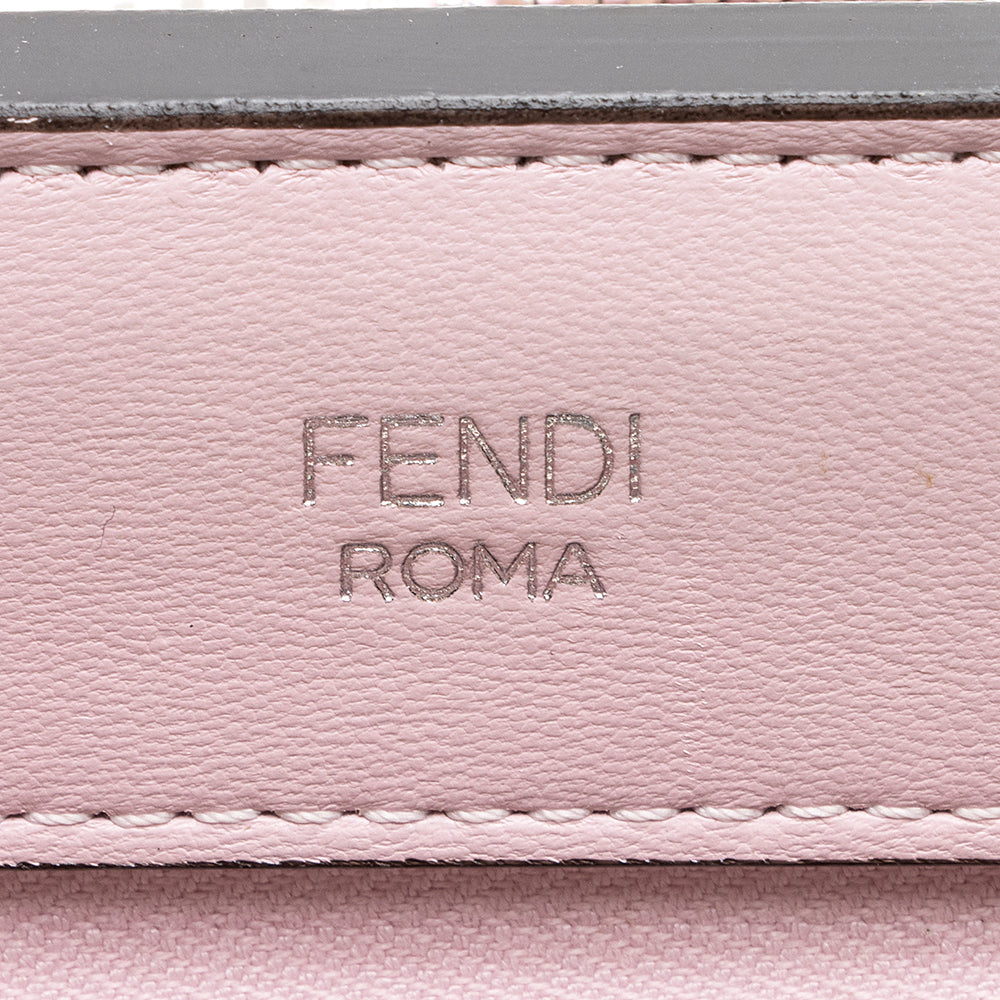 Fendi Quilted Leather Dotcom Small Shoulder Bag (SHF-19281)