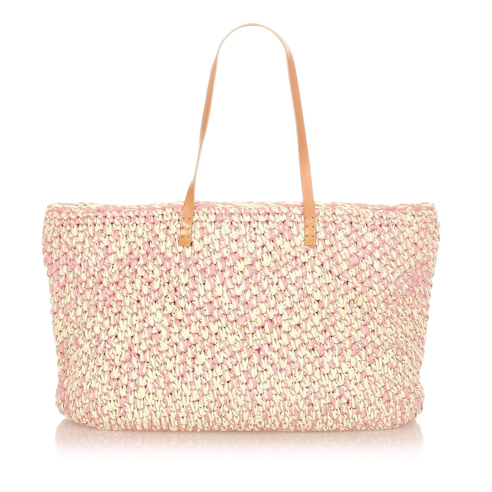Fendi Raffia Tote Bag (SHG-20578)