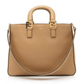 Fendi Calfskin Romano Selleria FF Handle Medium Tote (SHF-23375)