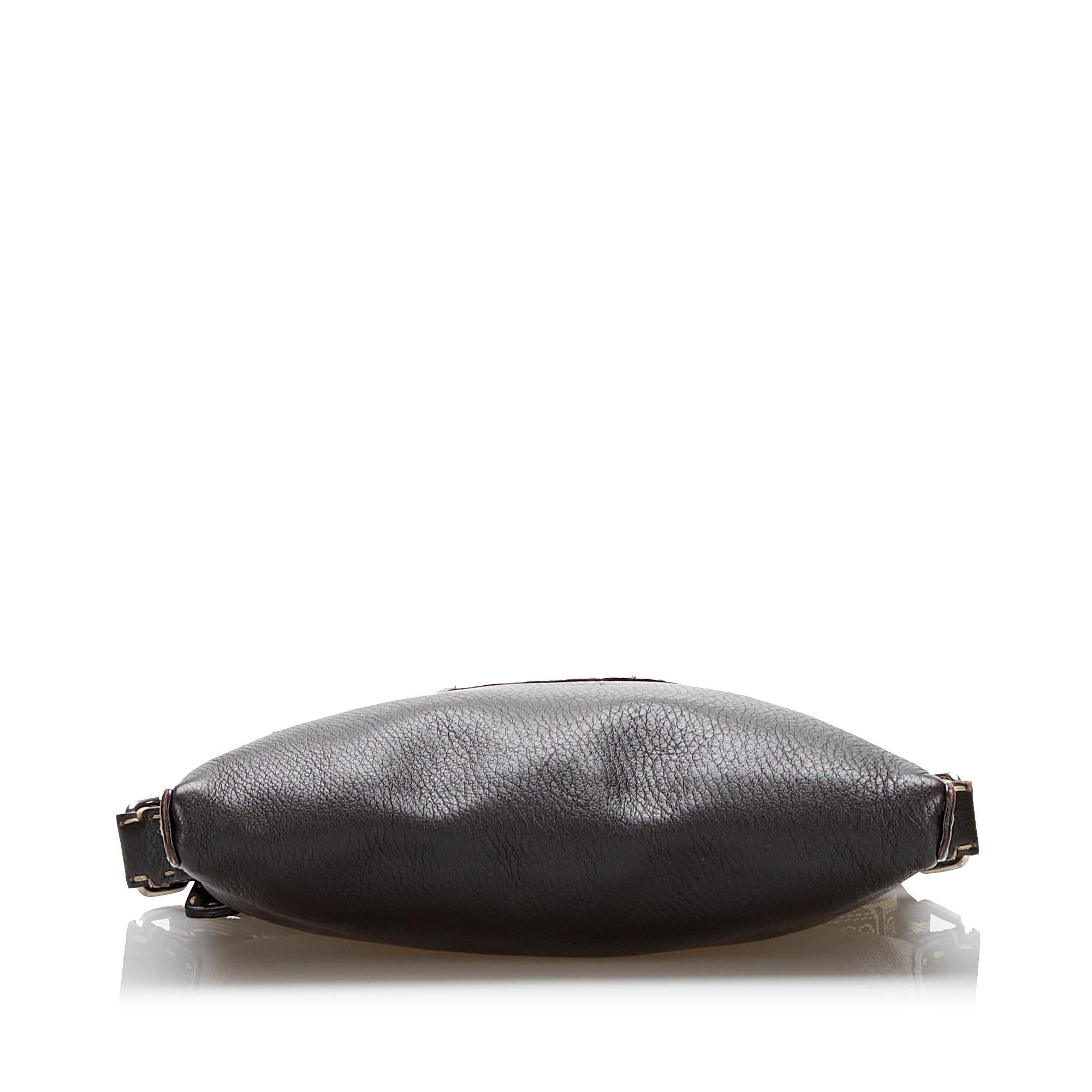 Fendi Selleria Leather Crossbody Bag (SHG-36824)
