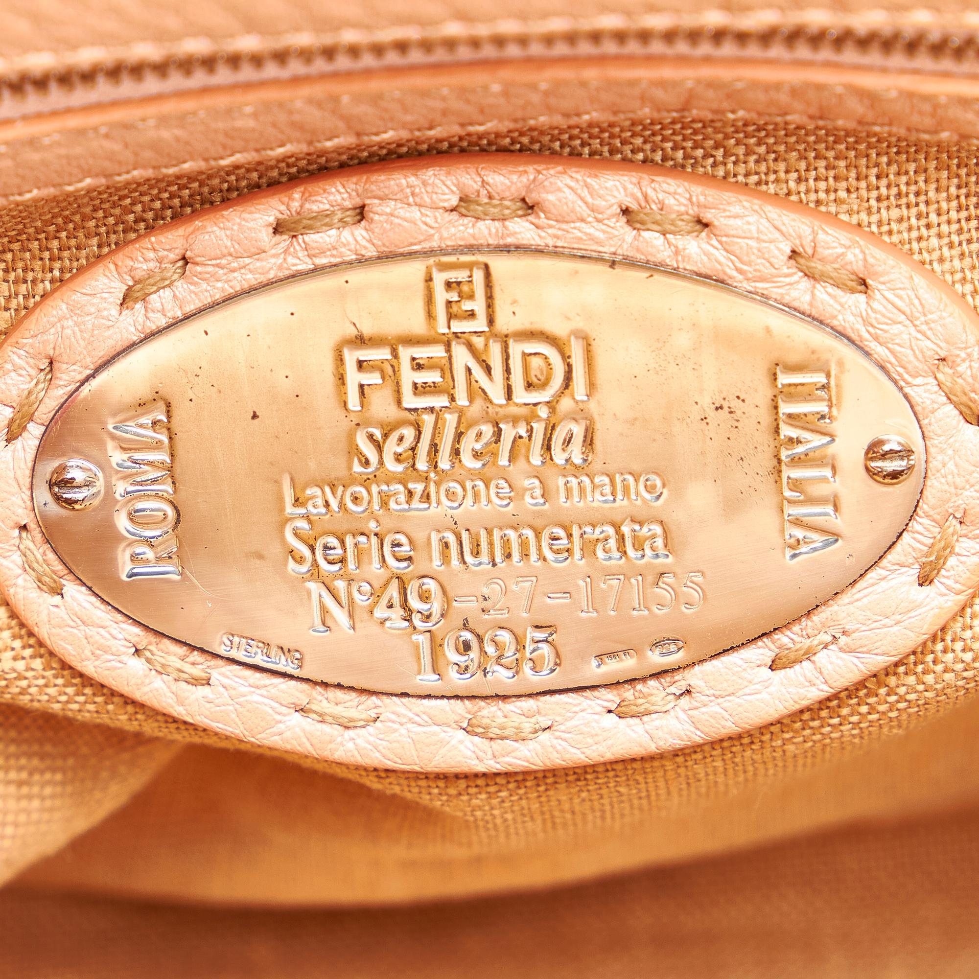 Fendi Selleria Leather Handbag (SHG-27467)