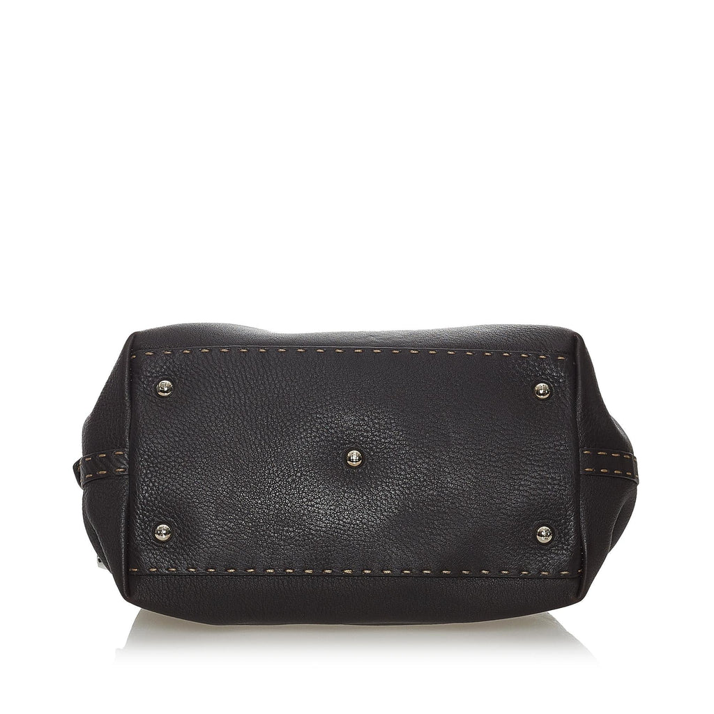 Fendi Selleria Leather Handbag (SHG-28118)
