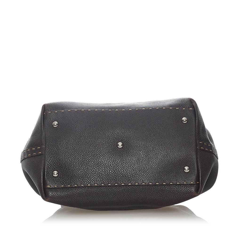 Fendi Selleria Leather Handbag (SHG-30990)